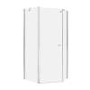 Душевое ограждение NEW TRENDY NEW SOLEO  100x80x195 K-0739 (хром)
