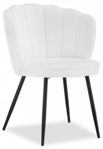 Стул Woodville Coral 15587 черный, белый