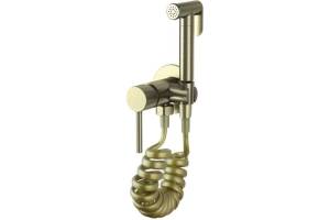 Гигиенический душ Bronze de Luxe Scandi 701/1BR встраиваемый, с пружинным шлангом, бронза