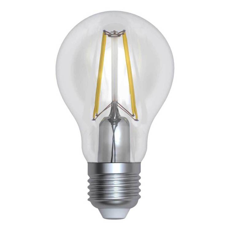 Лампа светодиодная филаментная Uniel LED-A60-12W/3000K/E27/CL PLS02WH