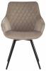 Кресло Stool Group Сеул AV 333-H08-K14PM-08 серо-бежевый фото 2