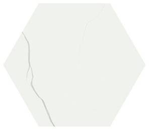 Керамогранит 41zero42 Mate 4100068 Esagona Bianco 22.5x19.5