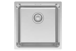 Мойка кухонная Granula 4402 сталь сатин, 44x44