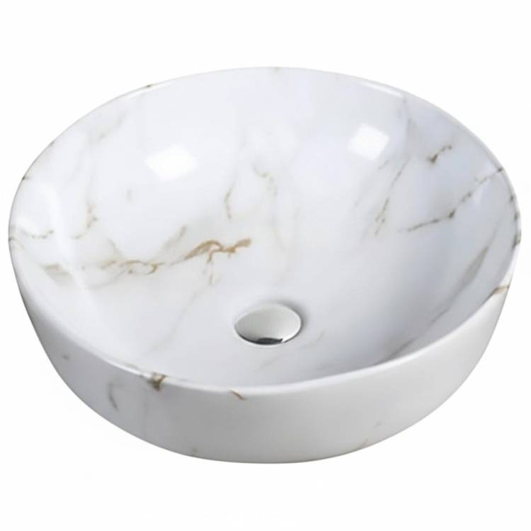 Раковина SantiLine SL-7021 42 см, под мрамор