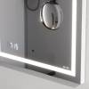 Зеркало AM.PM Gem 55 с LED-подсветкой, часами и косметическим зеркалом фото 6
