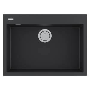 Мойка кухонная Paulmark Decoration 69 PM936950-AN Антрацит, 69x50