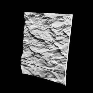Дизайнерская панель Artpole D-0014-1 Atacama-1 60x3.6x60