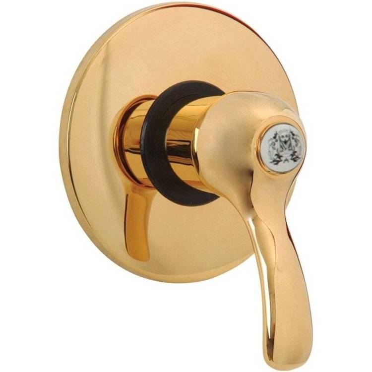 Смеситель для душа Migliore Lem 25886 с внутренней частью, золотой