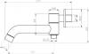 Излив BelBagno Ancona BCA CRM для ванны с душем фото 2
