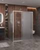 Душевой уголок Cezares MOLVENO-AH-12-150/90-P-Cr профиль хром, стекло матовое, 150x90x195 фото 2