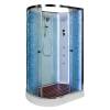Душевая кабина AvaCan EM1511RNLED+GM с подсветкой и гидромассажем, 110x80x210