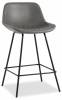 Стул полубарный Stool Group Деймон AV 463-Pg-08(PP) экокожа серый