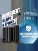 Набор Teymi Solli T90224 Мусорное ведро, 3 литра + ершик для унитаза, черный фото 2