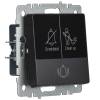 Кнопка звонка IEK Brite BR-V14-2-10-K02 черный фото 2