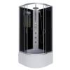 Душевая кабина Niagara Classic NG-2508-14BKTG (900x900x2100-2400) с высоким поддоном (40см)
