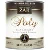 Полиуретановый лак ZAR Poly Interior Oil Base полуглянцевый 0.946 л