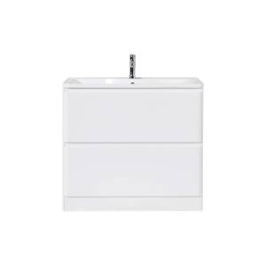 Тумба с раковиной BelBagno Albano 80 напольная, bianco lucido