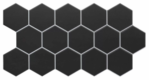 Керамогранит Realonda Ceramica Hex RLD000017 Black 51x26.5