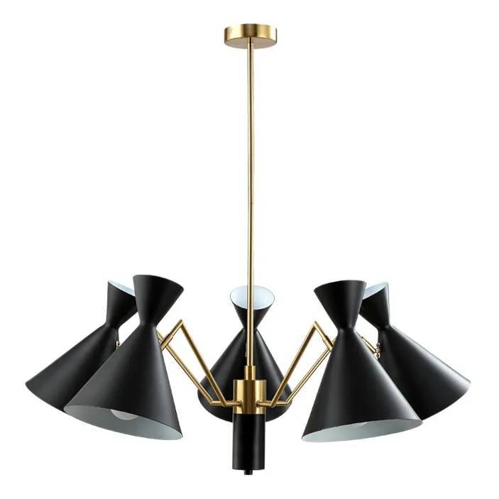 Люстра Crystal Lux Joven Sp5 Gold/Black