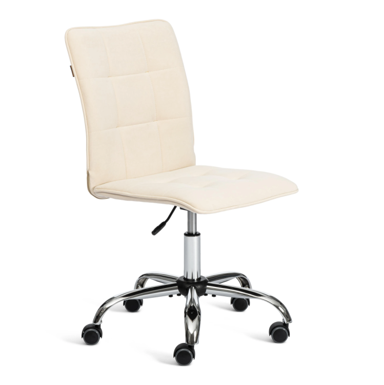 Кресло компьютерное Tetchair One 21660 флок, молочный