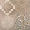 Керамогранит Kerama Marazzi Королевская дорога SG614520R обрезной орнамент коречневый 60x60