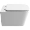 Унитаз подвесной BelBagno Due-tor BB5171CH-TOR/SC безободковый, с сиденьем микролифт фото 2
