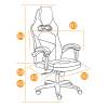 Кресло компьютерное Tetchair Arena 13561 черный/черный карбон фото 20