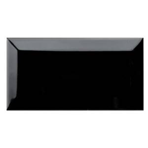 Керамическая плитка Adex Neri ADNE2042 Biselado Pb Negro 7.5x15