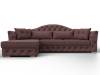 Диван угловой Лига Диванов Артис 128039L Бордовый фото 2