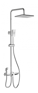 Душевая стойка Wonzon & Woghand WW-B3310-CR с термостатом, хром