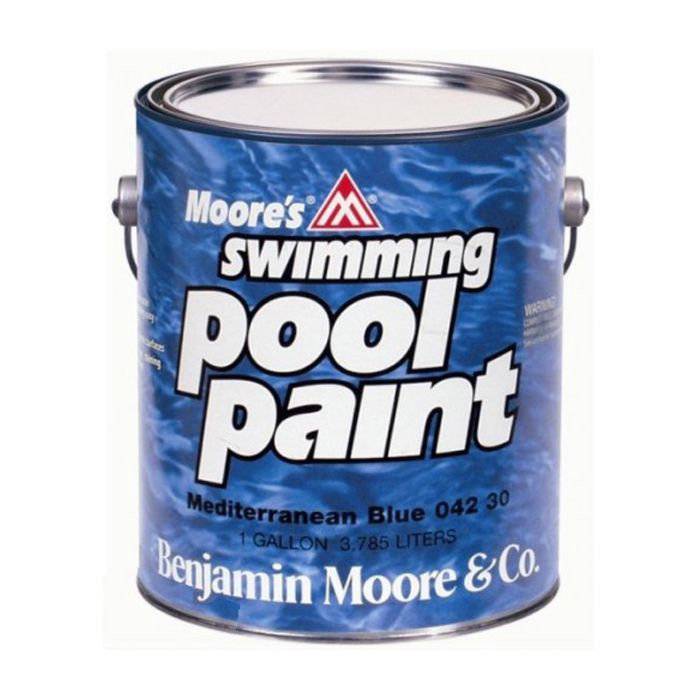 Краска для бассейнов Benjamin Moore Swimming Pool Paint Mediterranean Blue 042-30 3.785 л