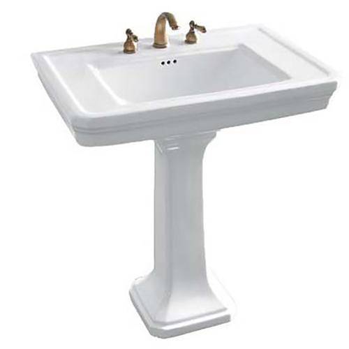 Раковина Boheme Vogue 942-2-3 с пьедесталом, 810мм, 3 отв