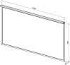 Зеркало Allen Brau Priority 120 1.31018.BB с LED подсветкой, черный брашированный, 750x1200x20 фото 5