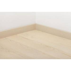Плинтус шпонированный Tarkett Tанго P Ash White (П Эш Белый) 2400x80x20