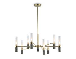 Большая люстра на штанге Ambrella light High Light LH53355