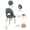 Стул Bradex Home Cleo FR 0252, сине-серый фото 6
