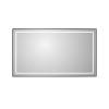 Зеркало BelBagno SPC-KRAFT-1400-800-LED-TCH-WARM-NERO с подсветкой, сенсорным выключателем и подогревом, 80x140