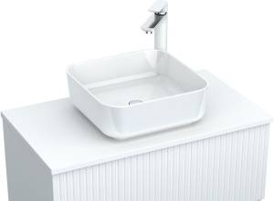 Столешница Aquanet Джейн 80 313297 белый матовый