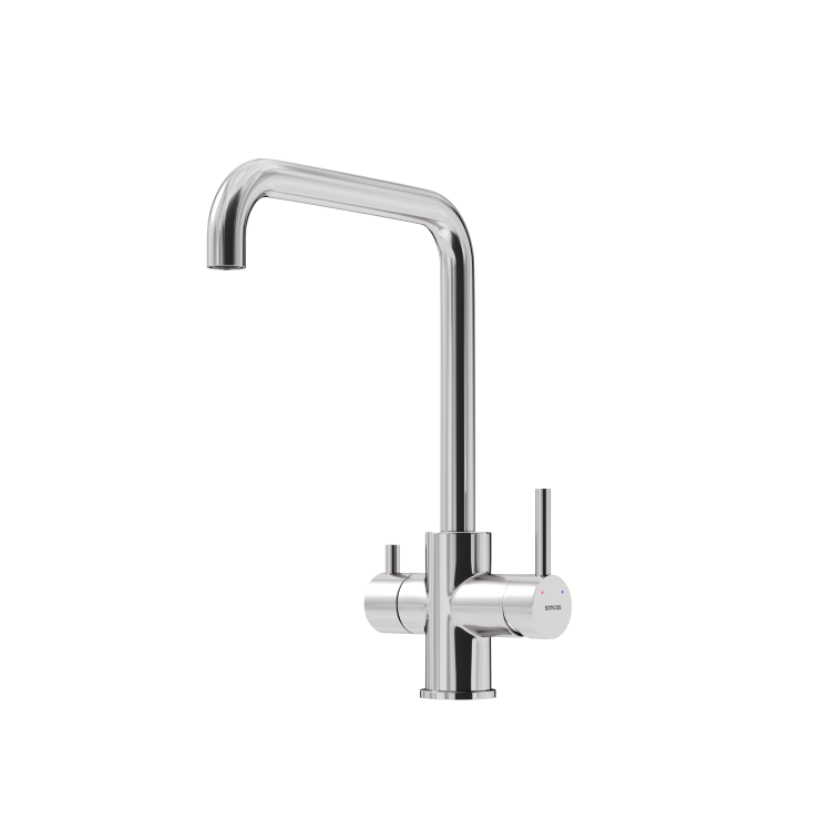 Смеситель для кухни Sancos Vela SC4013BN с возможностью подключения фильтра для воды, брашированный никель