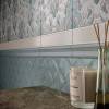 Бордюр Kerama Marazzi Браганса BLE021 багет голубой 25x5.5 фото 3