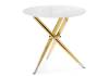 Стол Woodville Rock 15550 white/gold фото 3