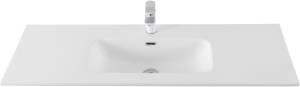Раковина Aquanet Flat 120 330427 белый матовый, 120x46.5