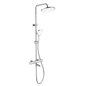Душевая стойка Wonzon & Woghand WW-B3069-CR хром, с термостатом