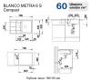 Мойка кухонная Blanco Metra 6 S Compact 513553 алюметаллик фото 2