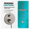 Душевая система Grocenberg GB5099BG-4 без излива, графит фото 10