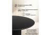 Стол Notta Барел 625953 shakespeare black, черный 90x90x75 фото 4