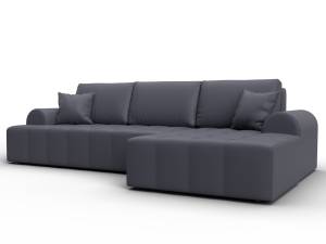 Диван угловой Лига Диванов Лига-080 134754 Серый