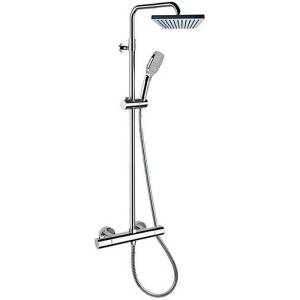 Душевая система Remer Elegance EQ32A8CPSD20 хром, с термостатом