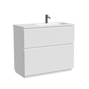 Тумба под раковину Sancos Folk Floor FL100FRW напольная, 99.5x44.5x85, правая, Bianco