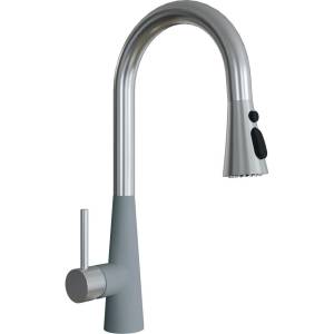Смеситель для кухни Florentina Вита Pro 313.29Н.1223.307 FL серый шелк